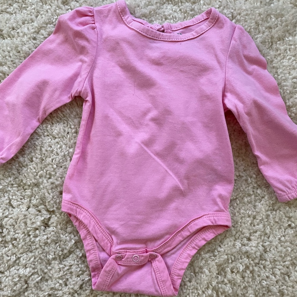 Nannette baby. Long sleeve onesie. Excellent condition